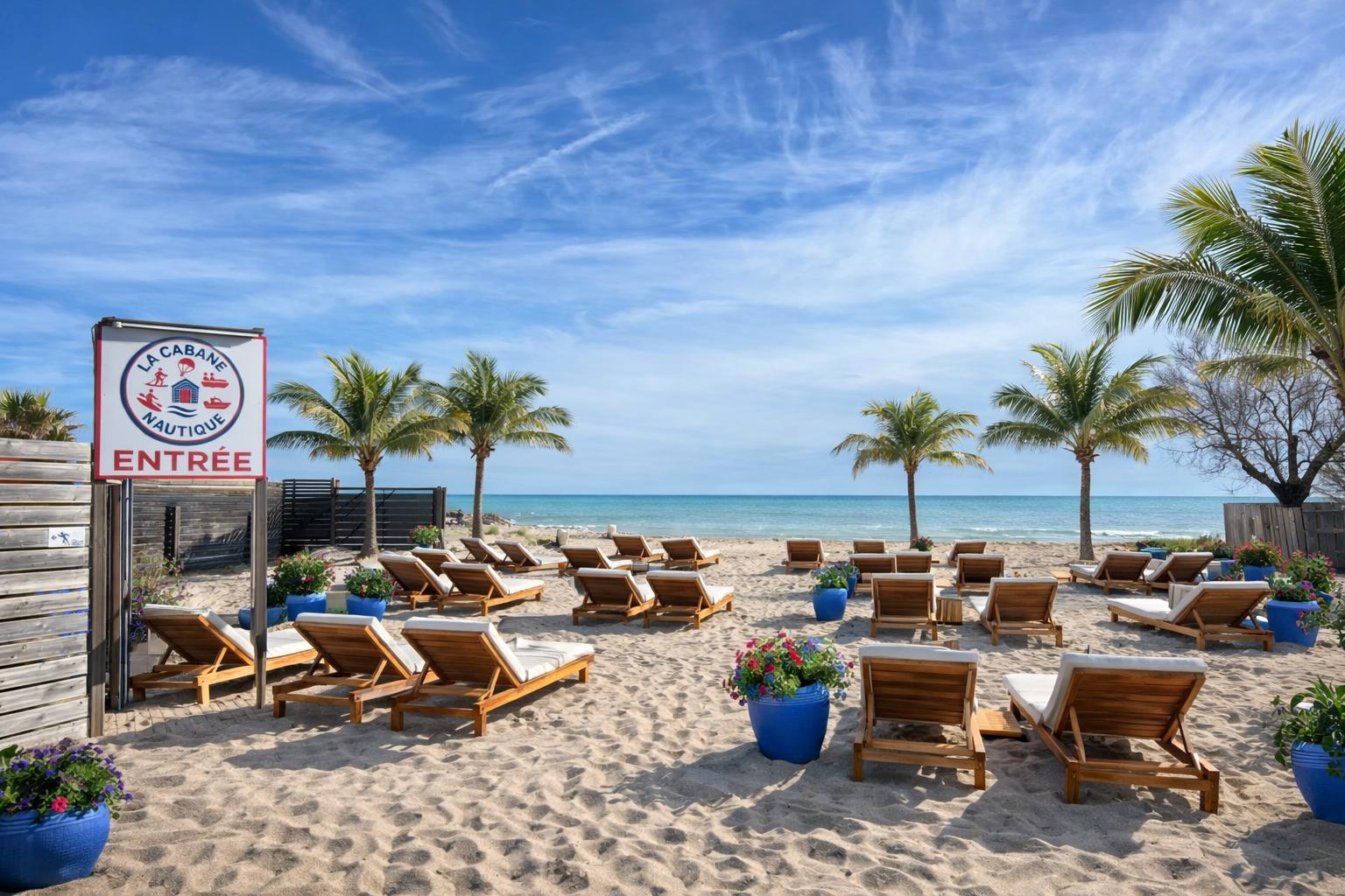 Location de Transat de plage / parasol